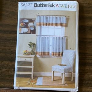 New Butterick Waverly Curtain Pattern